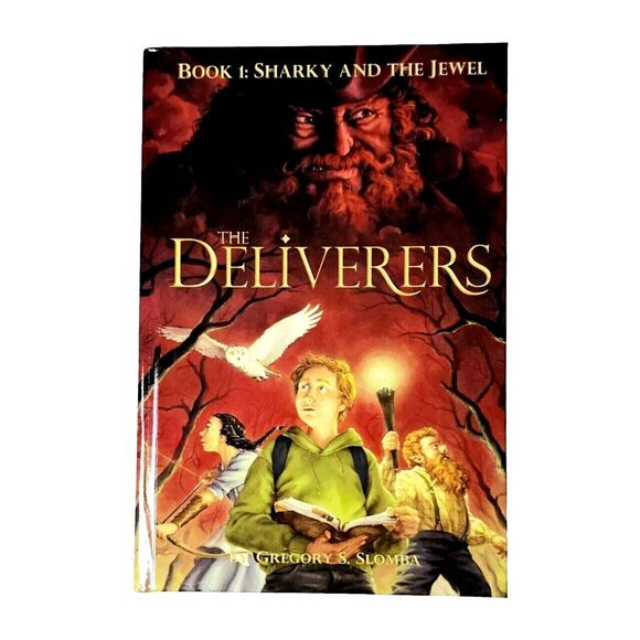 The Deliverers Sharky and the Jewel Series HC Books 1 2 & 3 AUTHOR SIGNED SLOMBA - Picture 3 of 13